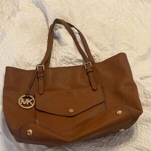 Michael Kors Tan Leather Tote